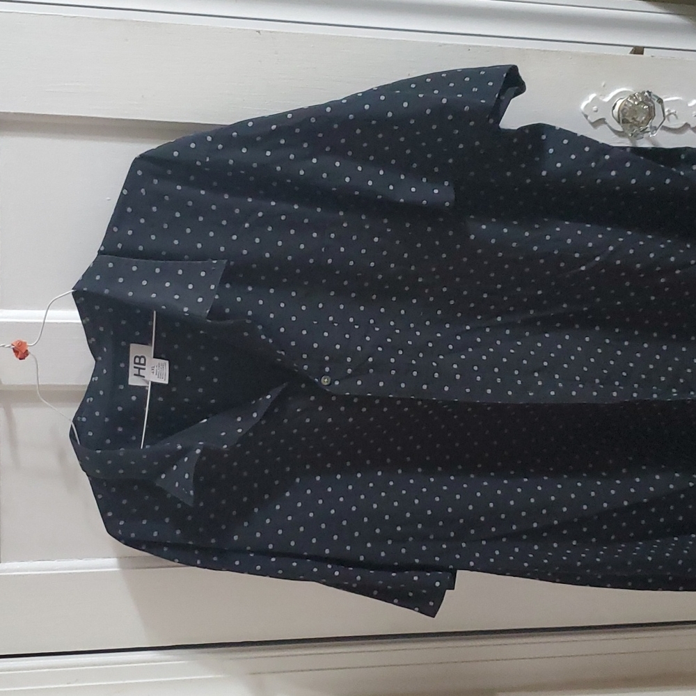 Mens 4xl casual button down shirt